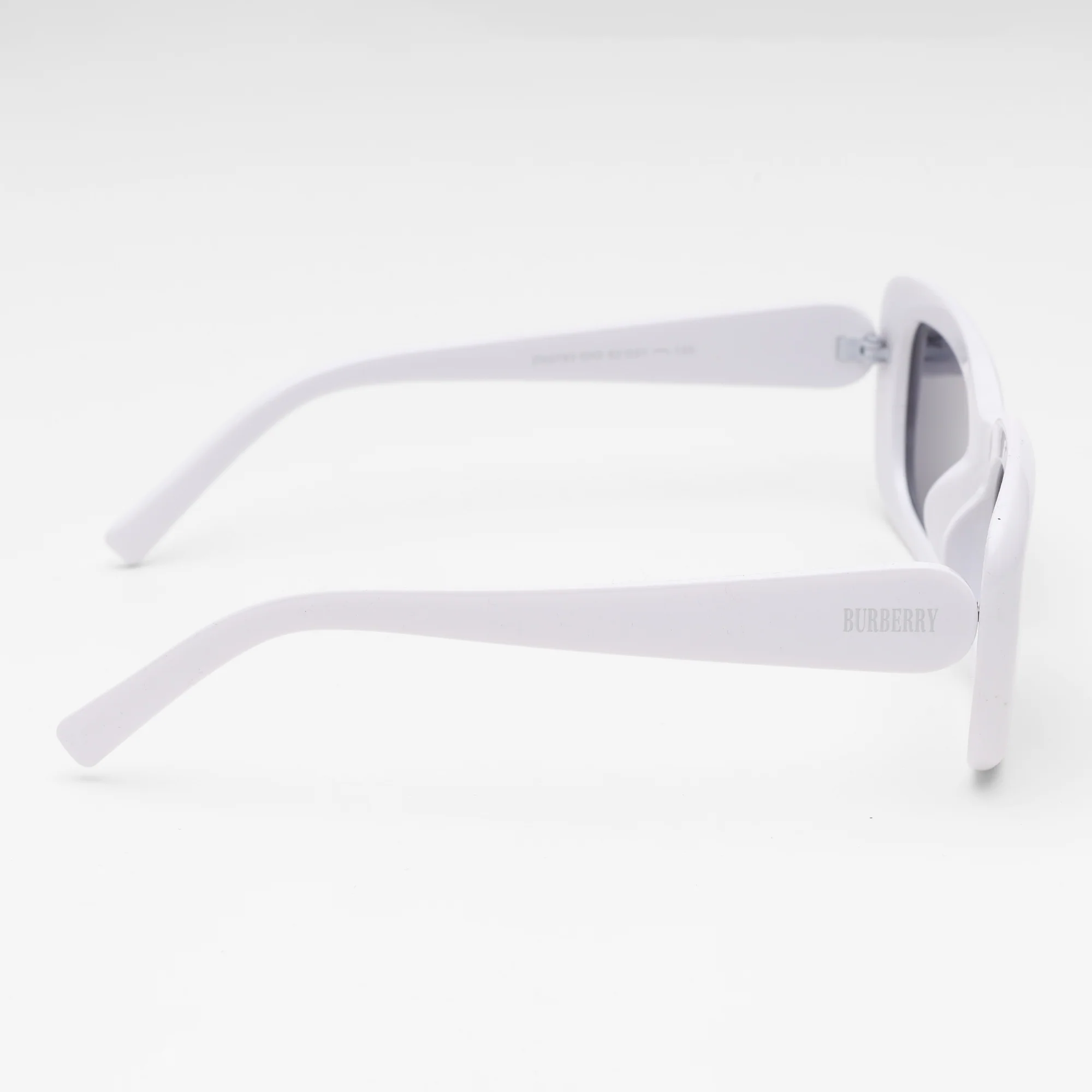 Arctic White Rectangular Sunglasses by Burberry - Image 4
