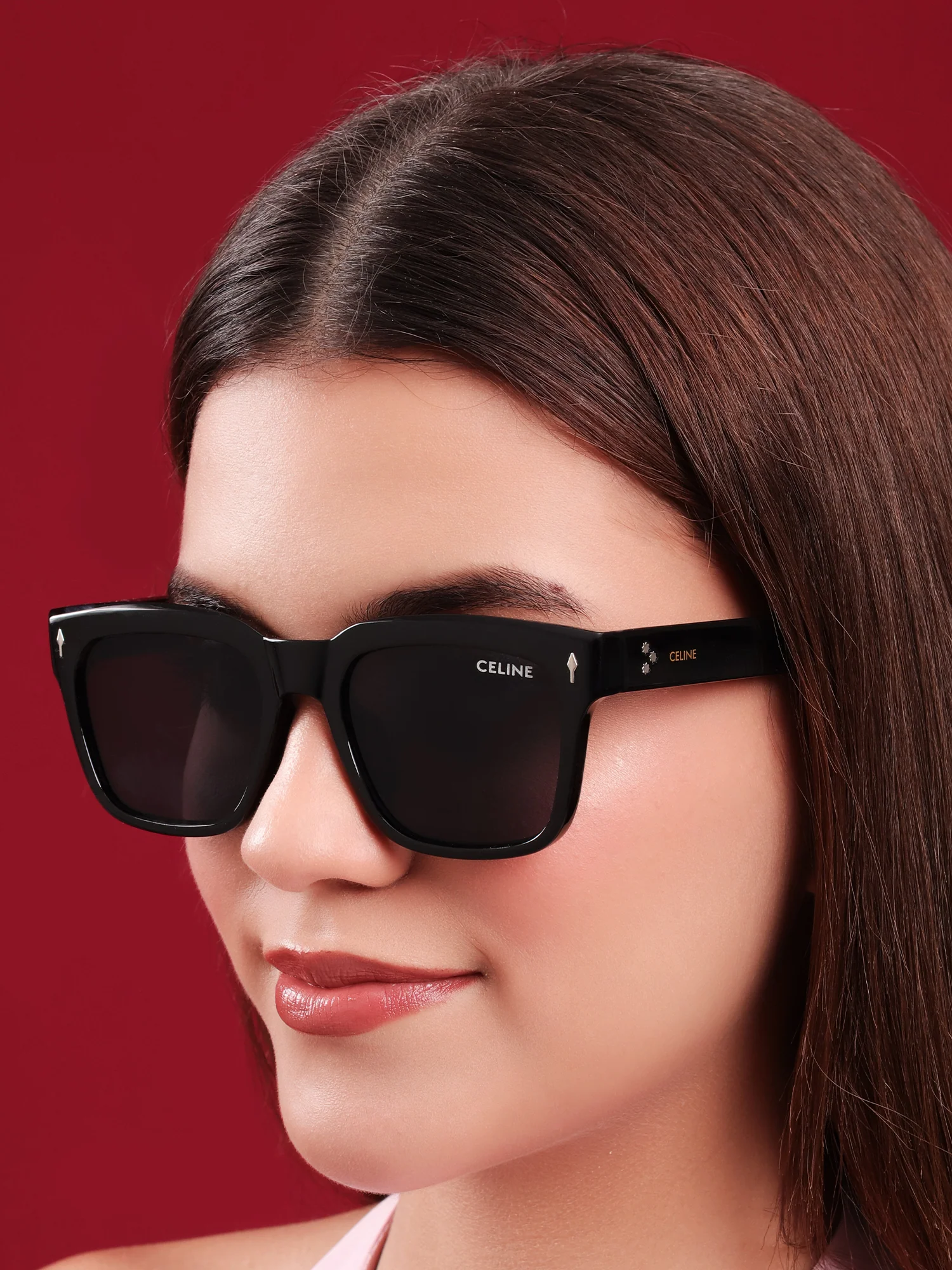 Celine Bold Square Sunglasses - Image 6
