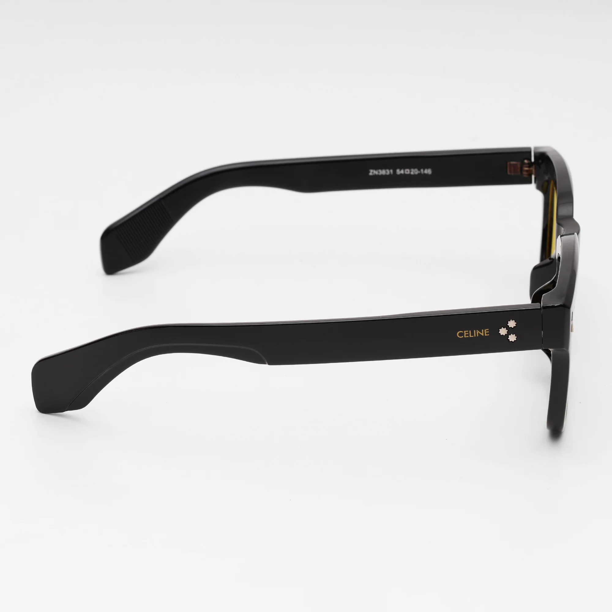 Celine Bold Yellow Lens  Sunglasses - Image 5