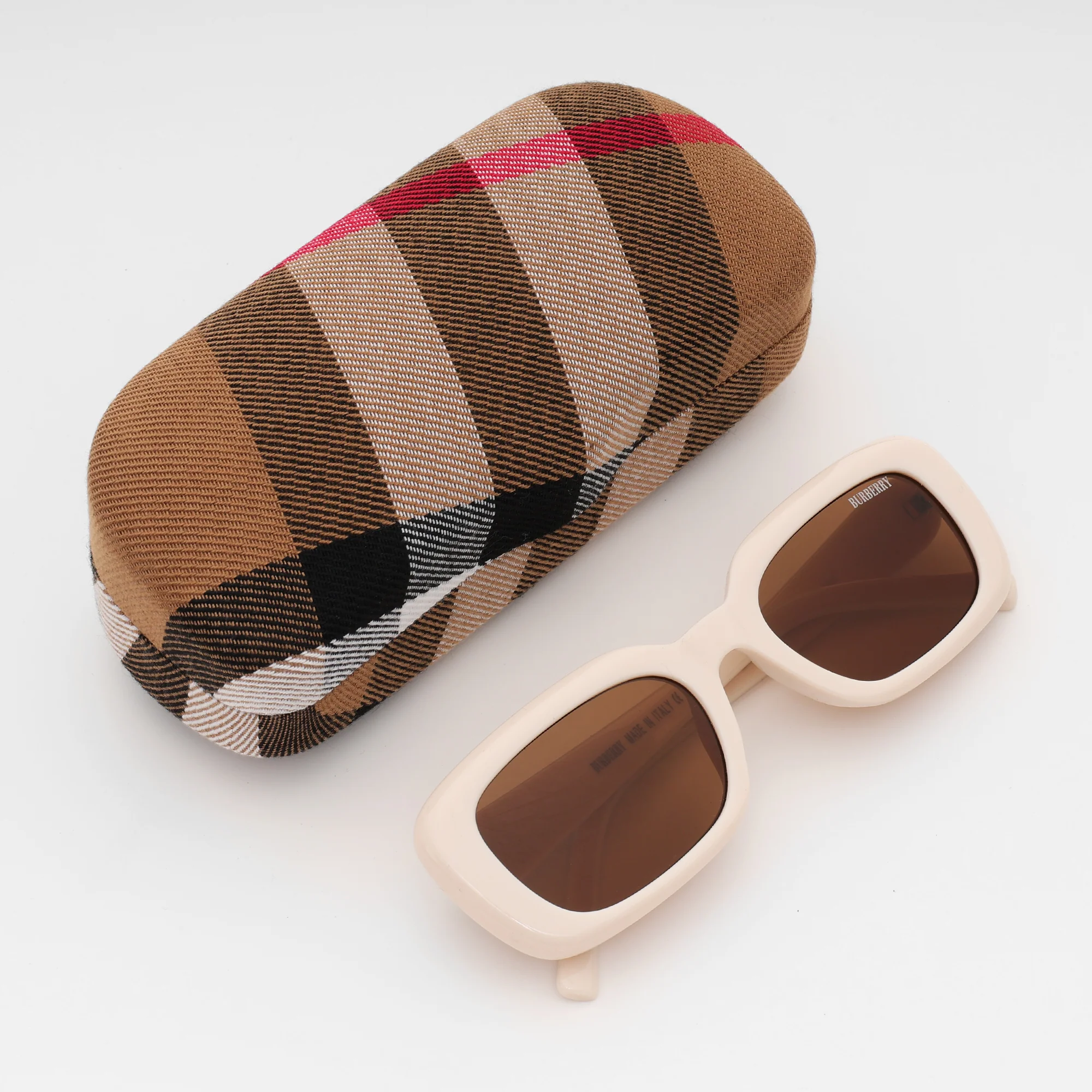 Classic Rectangular Sunglasses by Burberry - Image 5