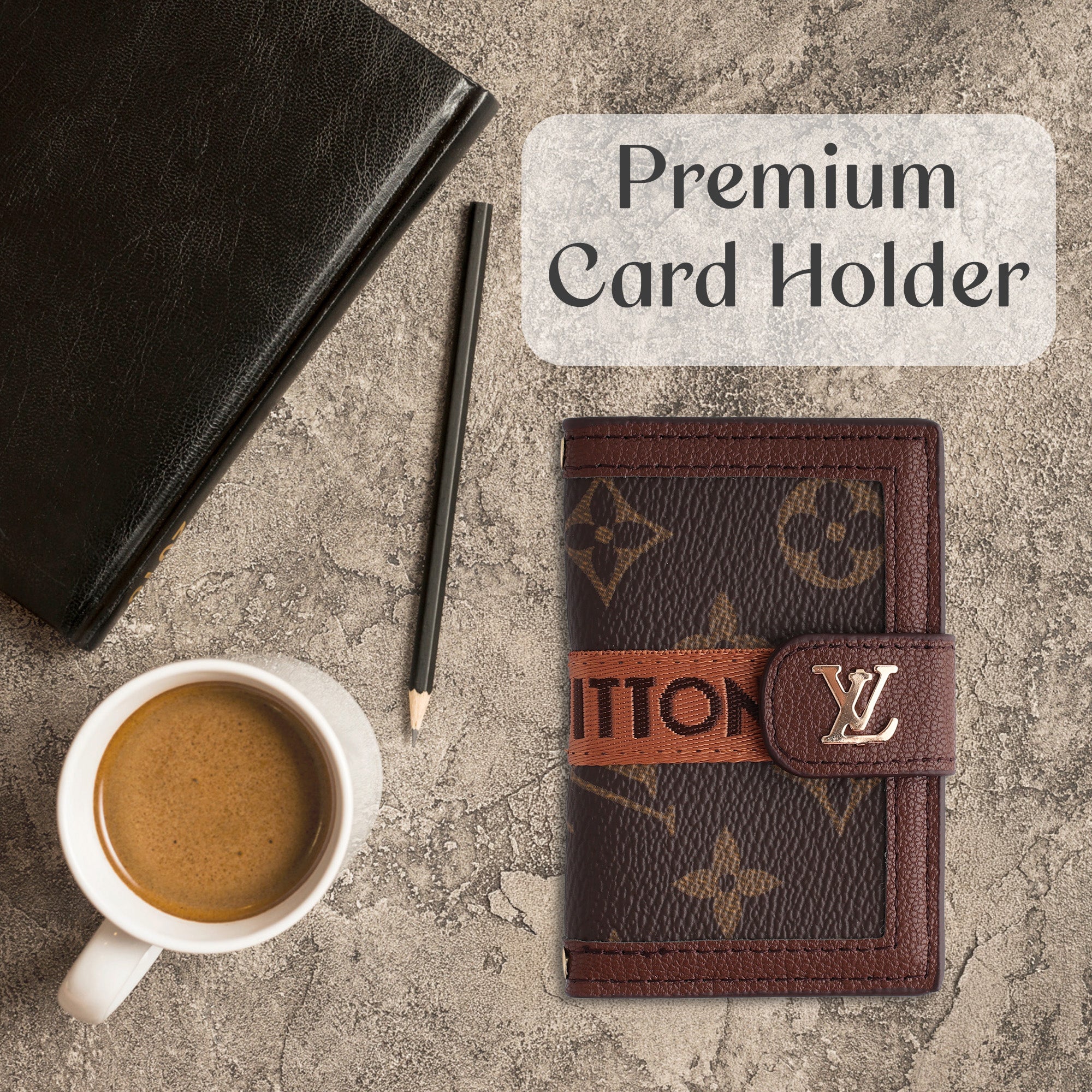 Heritage Monogram Strap Wallet - Image 3