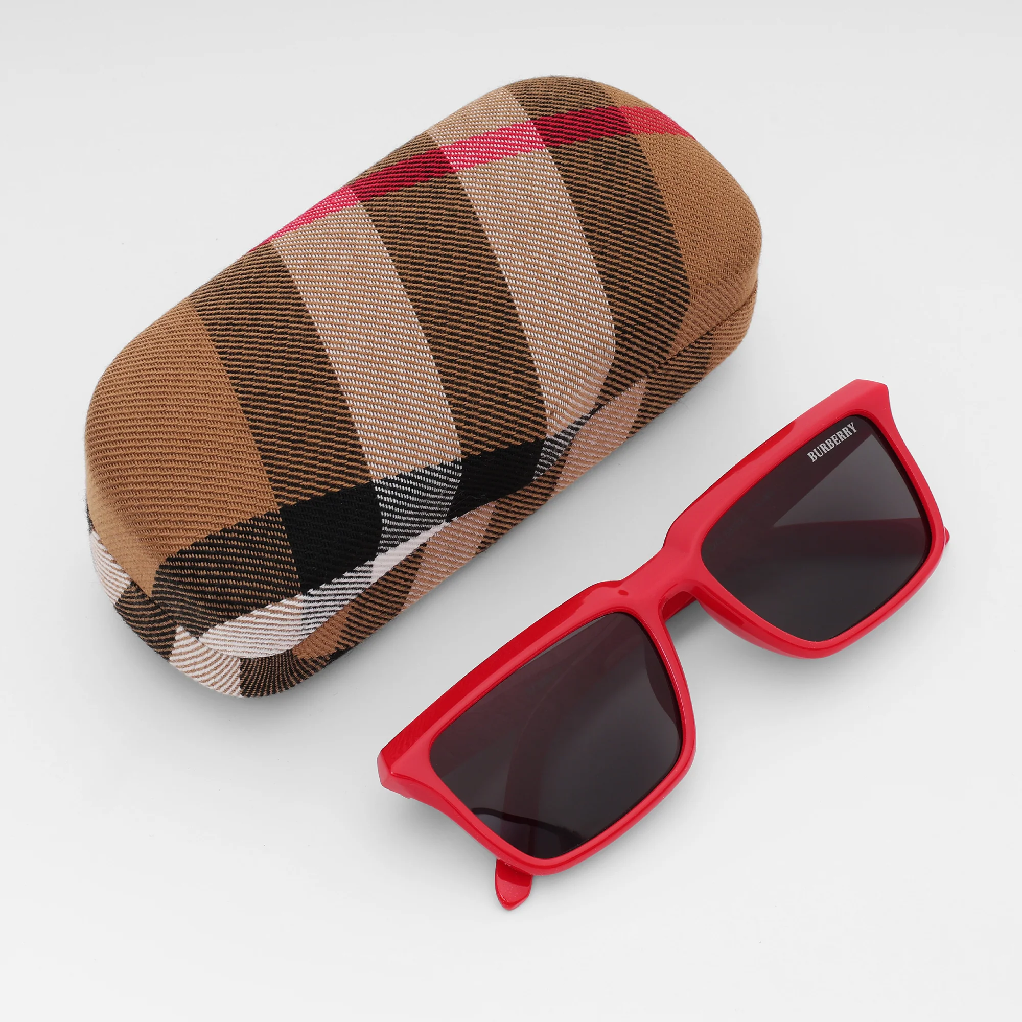Scarlet Bold Rectangular Sunglasses - Image 5