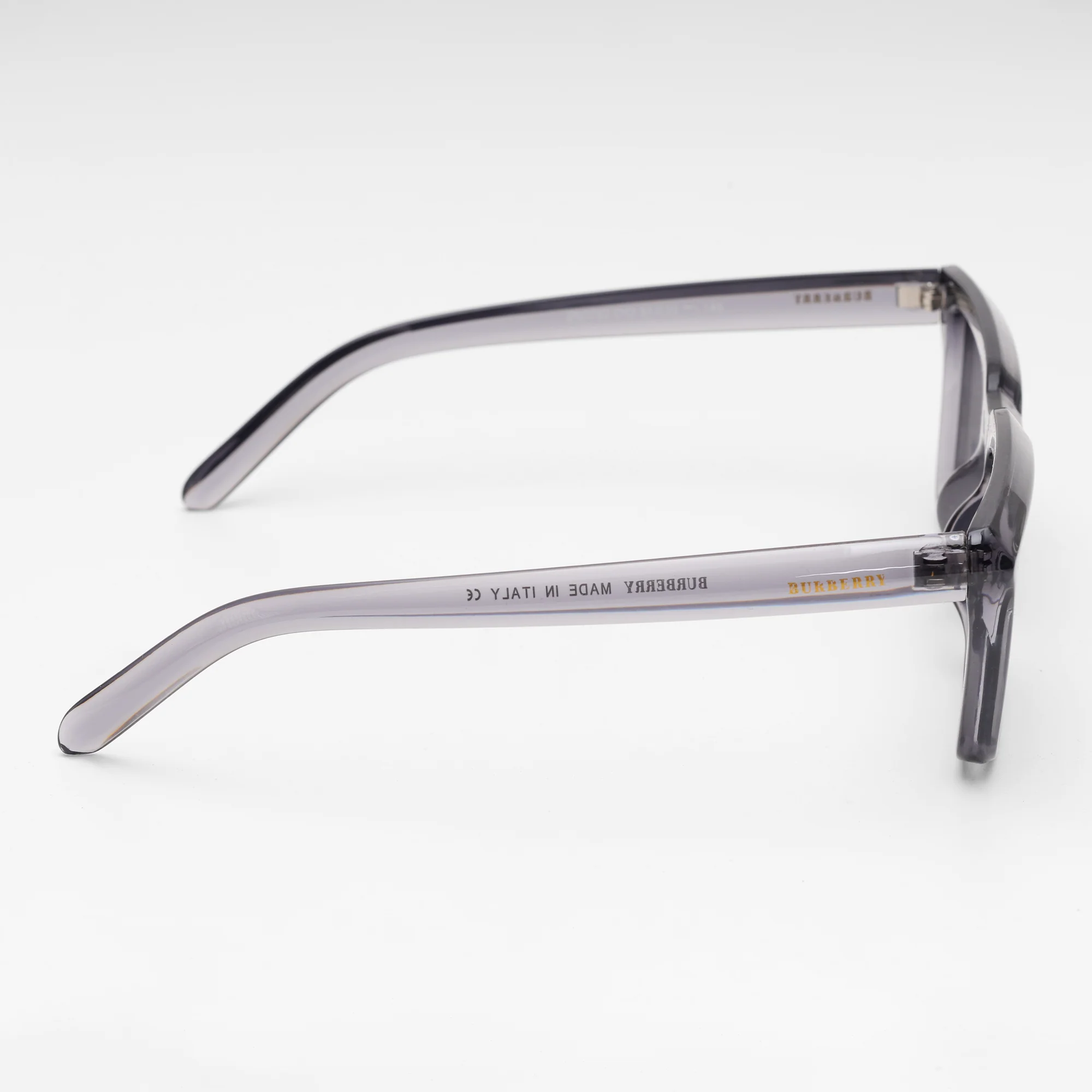 Smoke Grey Rectangular Sunglasses - Image 4